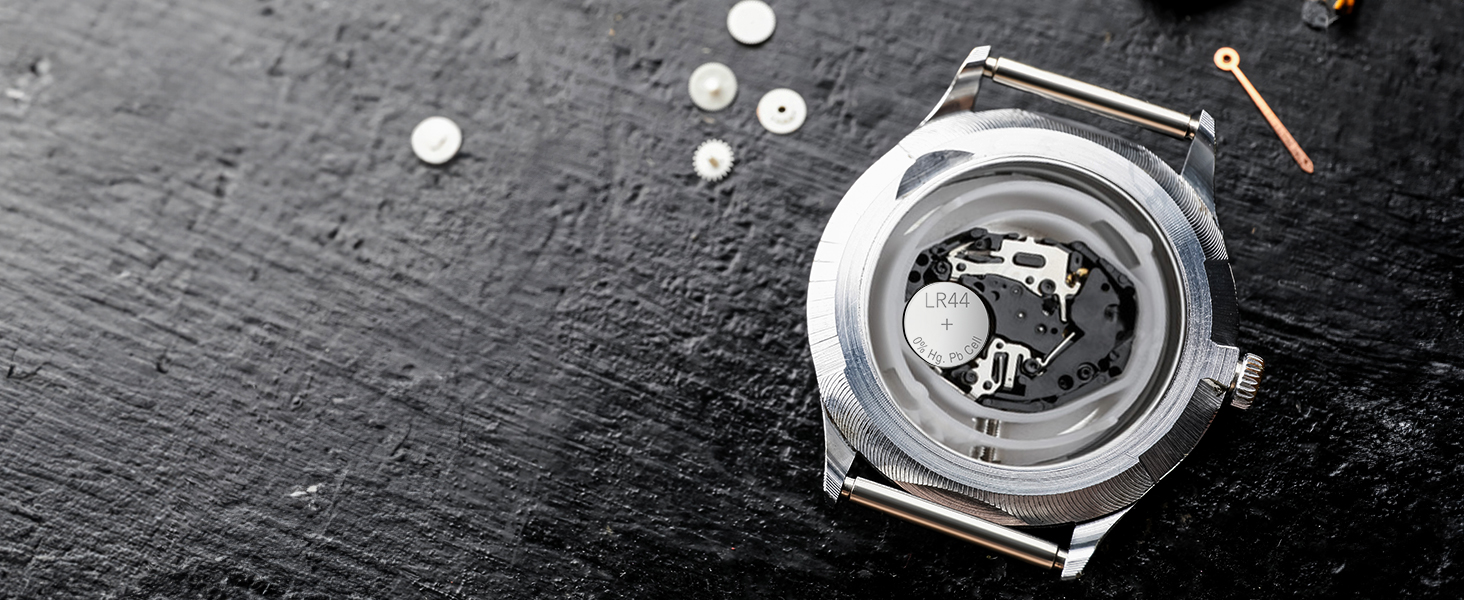 LR44 button cell batteries for watches