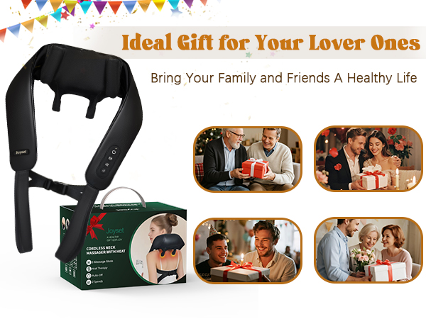 heated neck and shoulder massager