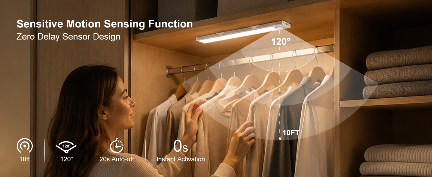 Sensitive Motion Sensing Function