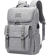 Vintage Backpack Travel Laptop Backpack with usb Charging Port for Women &amp; Men School College Stu...