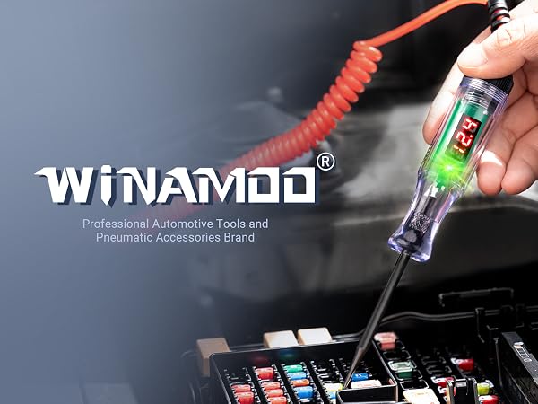 WINAMOO DIGITAL TEST LIGHT WITH VOLTAGE DISPLAY