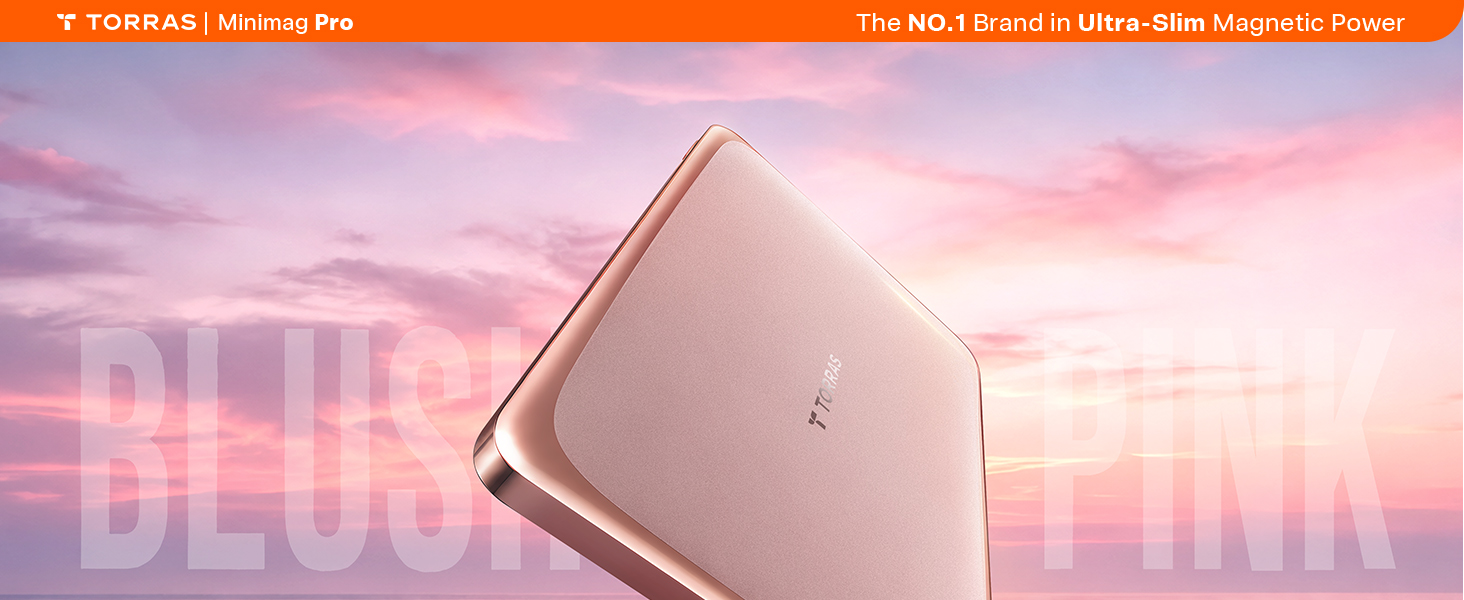 0.3in Thinnest Magnetic Battery Pack, Like 3 Credit Cards, Semi-Solid State Cell, No Heat Charging.