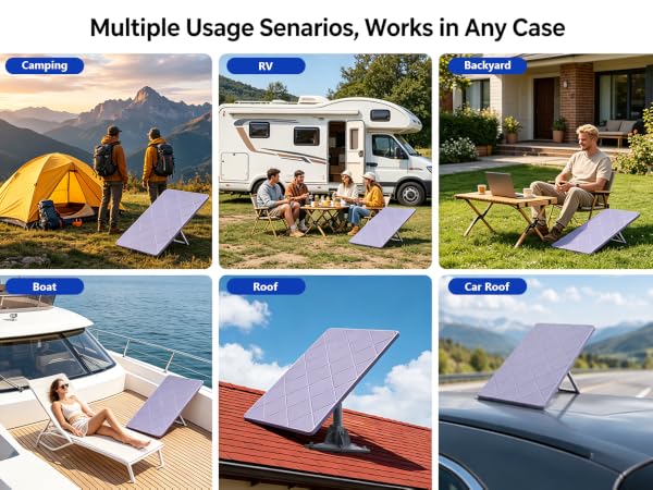 Multiple Usage Senarios Camping Boat RV Roof Backyard Car Roof