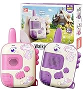 Walkie Talkies Toys for Girls:Unicorn Toys 2 Pack Birthday Gifts for 3 4 5-7 8 Year Old Girls Toy...