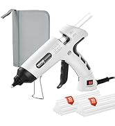 VEVOR Hot Glue Gun, 60/100W Dual Power, Mini Hot Glue Gun with 20 Premium Glue Sticks and Oxford ...