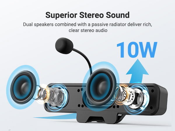 computer speaker with mic