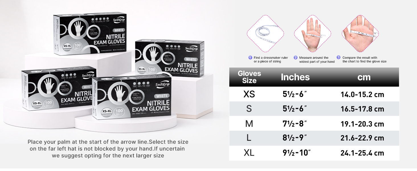 Disposable Nitrile Exam Gloves