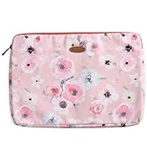 Maison d'Hermine Laptop Sleeve Upto 13.5 inch Stain and Water Repellent Cotton Canvas - Romantic ...