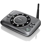 Hands-Free Intercoms Wireless for Home Business, Wuloo Upgrade Two Way Audio Intercom System for ...