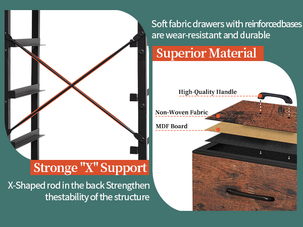 night stand with drawers