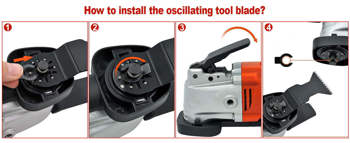 oscillating tool blade