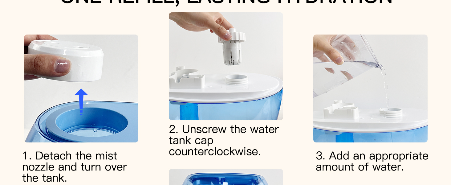 Humidifier for bedroom