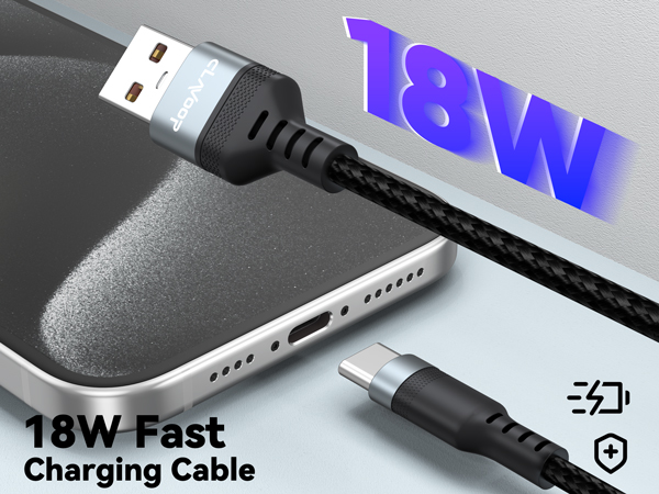 type c charger fast charging 20ft