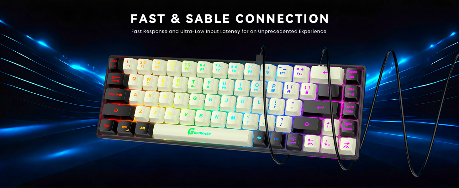 wired gaming keyboard