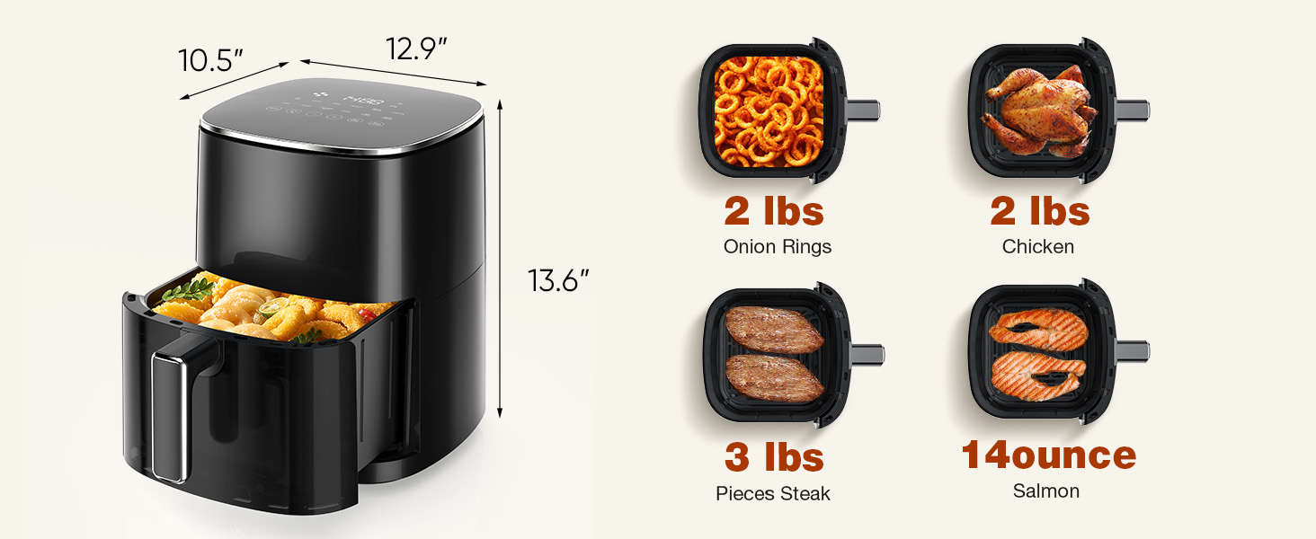 OLIXIS Air Fryer 6 Quart
