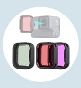 Lens Filter Set for GoPro 7 6 5 Black