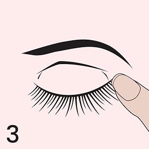 natural looking false eyelashes