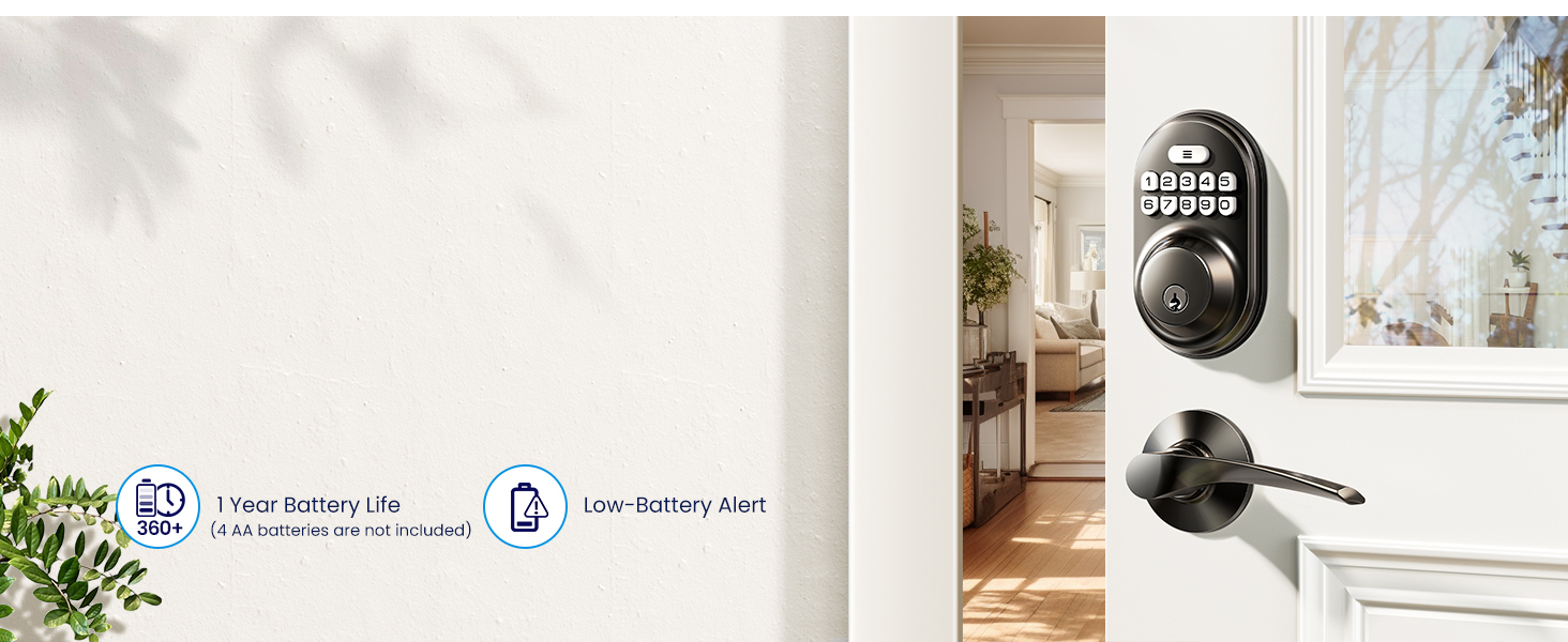 keyless entry door lock