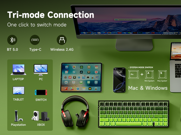 gaming keyboard, mechanical keyboard, creamy keyboard, wireless gaming keyboard,keyboard gaming