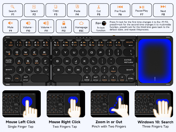 bluetooth keyboard for tablet