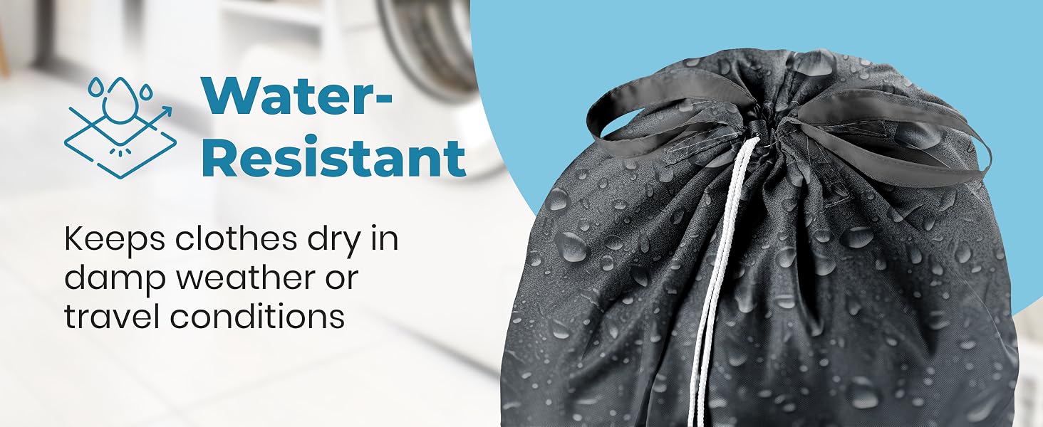 nylon laundry bags water resistant