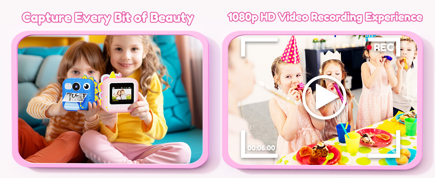 Kids Instant Camera Toy