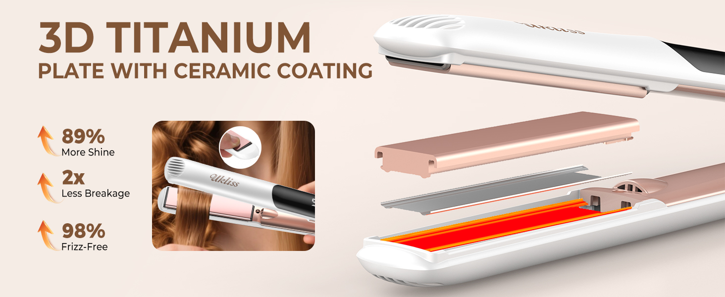 dual voltage flat iron for international travel