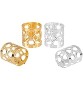 200 pcs Dreadlocks Beads Hair Braid Rings Clips Dread Locks Hair Braiding Metal Cuffs Decoration/...