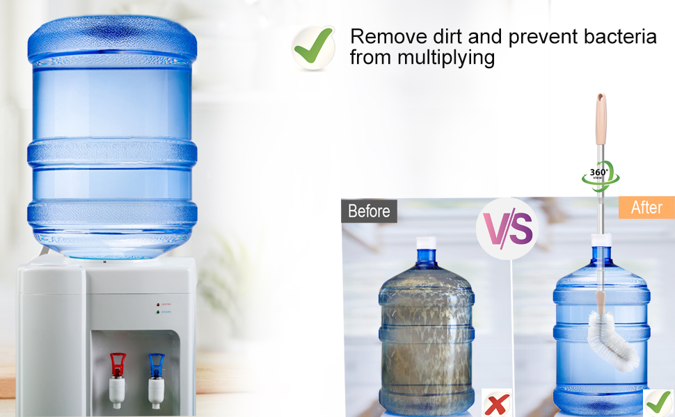 Water Bottle Cleaning Brush 5 Gallon