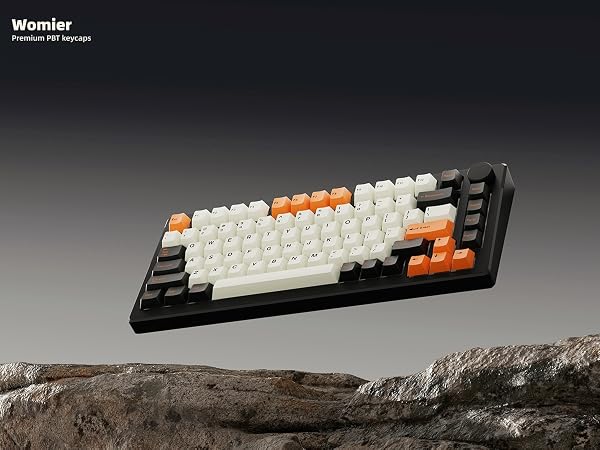 PBT Keycaps, Custom Retro Keycaps Set, Keyboard Caps Cherry Profile Keycaps