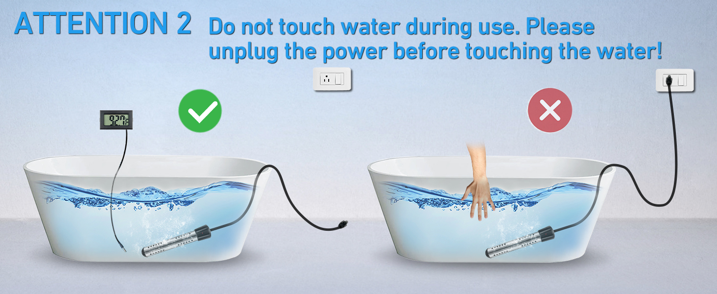 immersion water heater