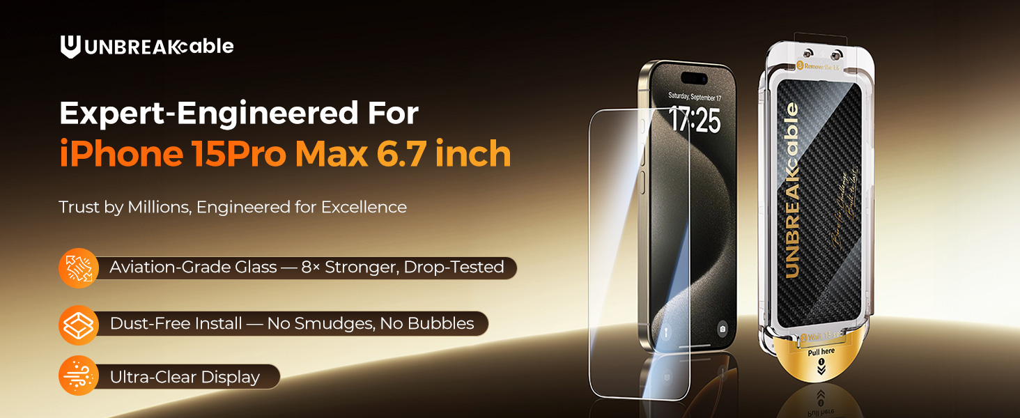 iphone 15 pro max screen protector