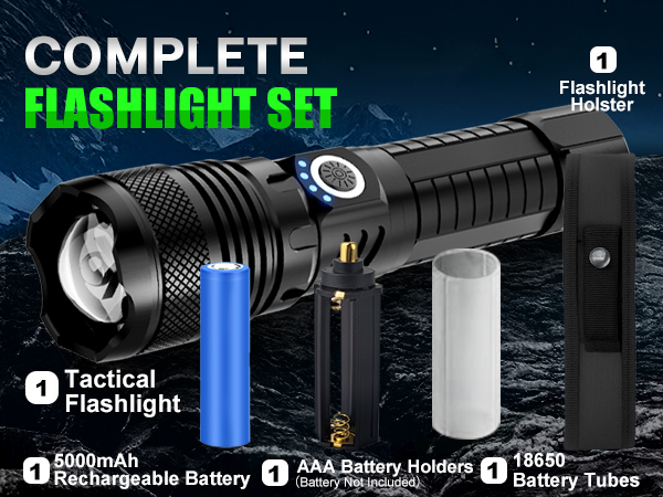complete flashlight set