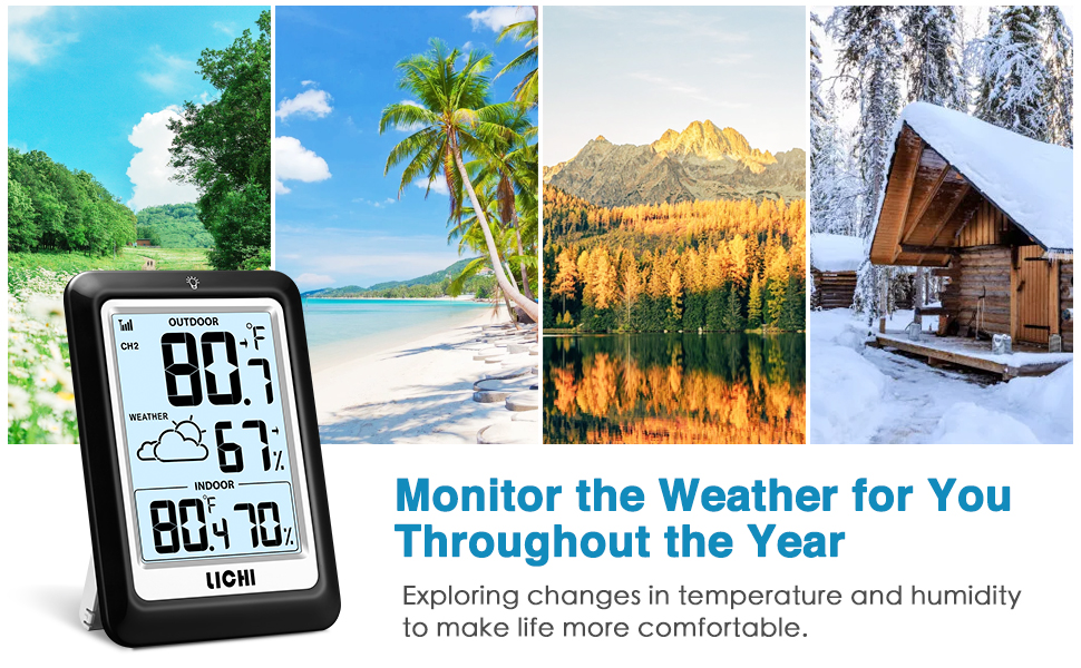 weather thermometer indoor outdoor