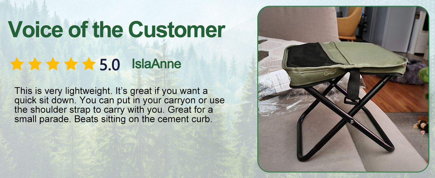 Foldable Stool for Camping