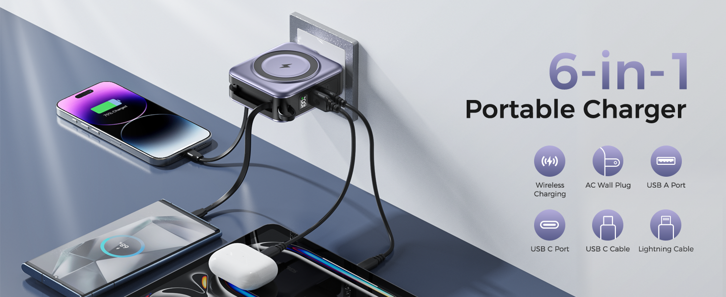 6-IN-1 POWER BANK