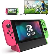 SIWIQU TV Dock Station for Nintendo Switch / Switch OLED, Portable TV Docking Station Replacement...