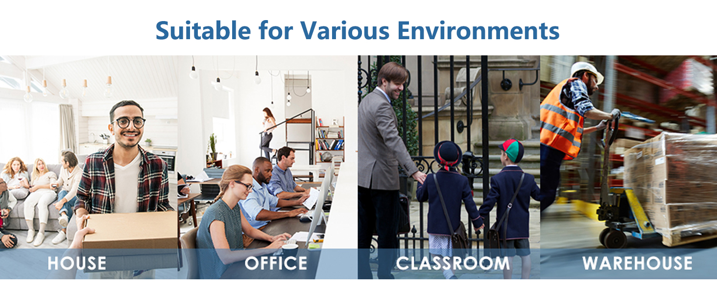 Suitable for Various Environments