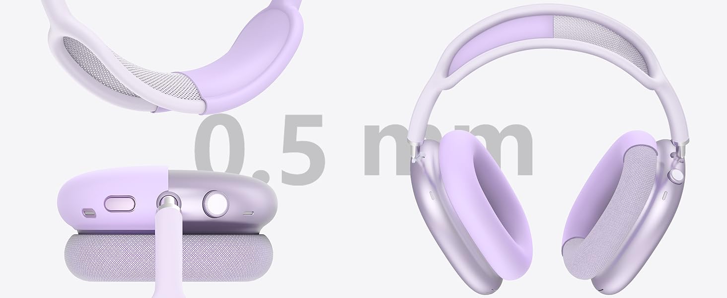 Silicone Case Cover for AirPods Max Headphones