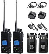 SAMCOM Long Range Radio Walkie Talkies for Adults, FPCN30A Two Way Radio Rechargeable, 5 Watt Hig...