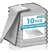 Forggon10 Pcs New Upgrade 3-Layer Metal Dish Cloth, No Scratches and No Odor, Multipurpose Wire D...