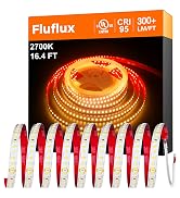 2700K 2835 LED strip lights 24V DC, UL Listed, 300lumen/ft, high density, high efficacy, cuttable