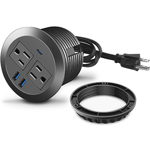 USB C Grommet Outlet