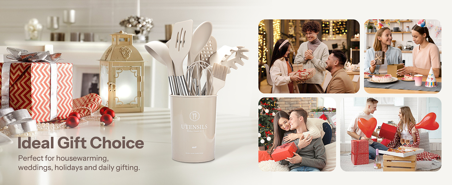 silicone kitchen utensils