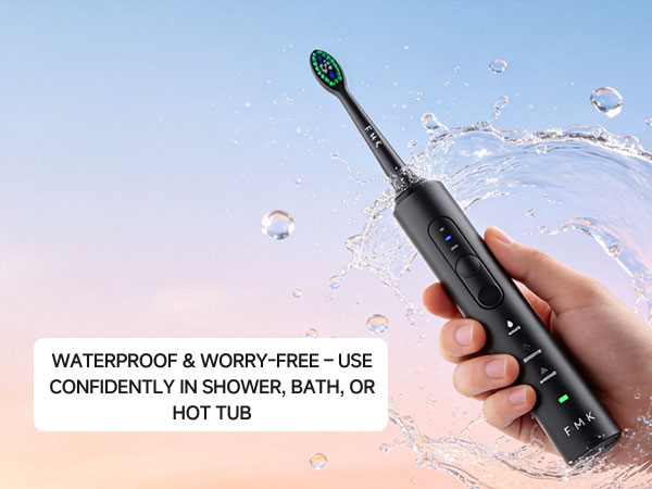 IPX7 Waterproof Electric Toothbrush