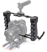 Zeadio Camera Video Rig Cage, Filmmaking Movie Making Rig, for All Camera Camcorder DSLR