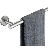 JQK Bath Towel Bar, 24 Inch 304 Stainless Steel Thicken 0.8mm Towel Rack Bathroom, Towel Holder B...
