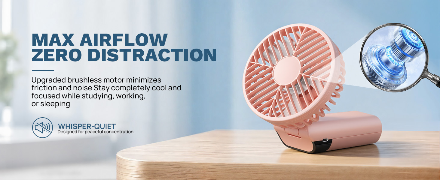 Handheld Fan Rechargeable