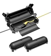 FGB 3-Pack Outdoor Extension Cord Safety Cover Waterproof - Weatherproof Electrical Connection Bo...