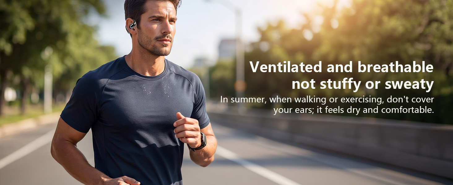 Ventilated and breathable